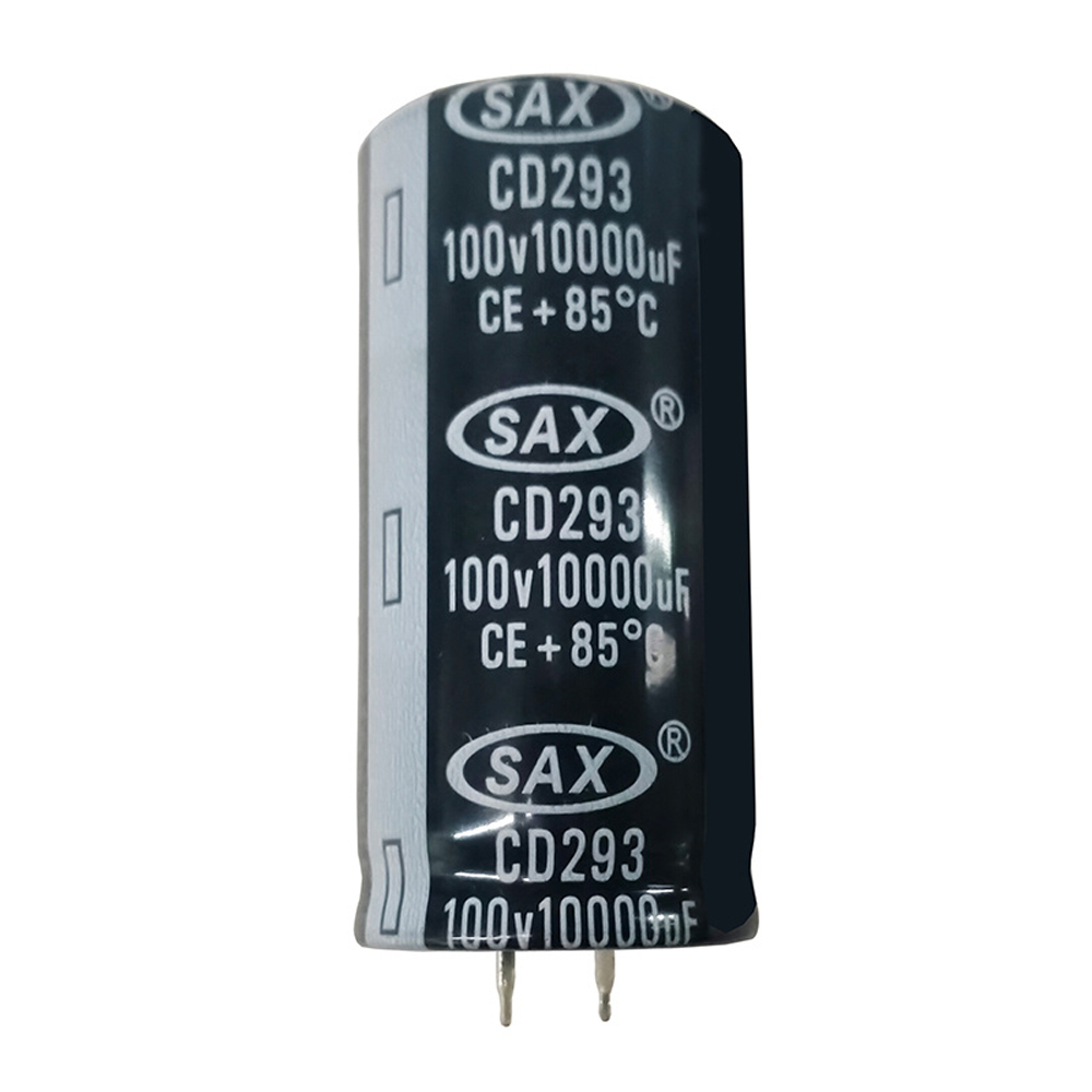 10000uF 100V Capacitor 35 X 70 (Sanxi) view 2