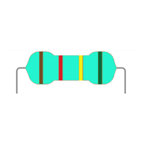 1M Ohms Resistor 1/4W 5% (Pack of 10)