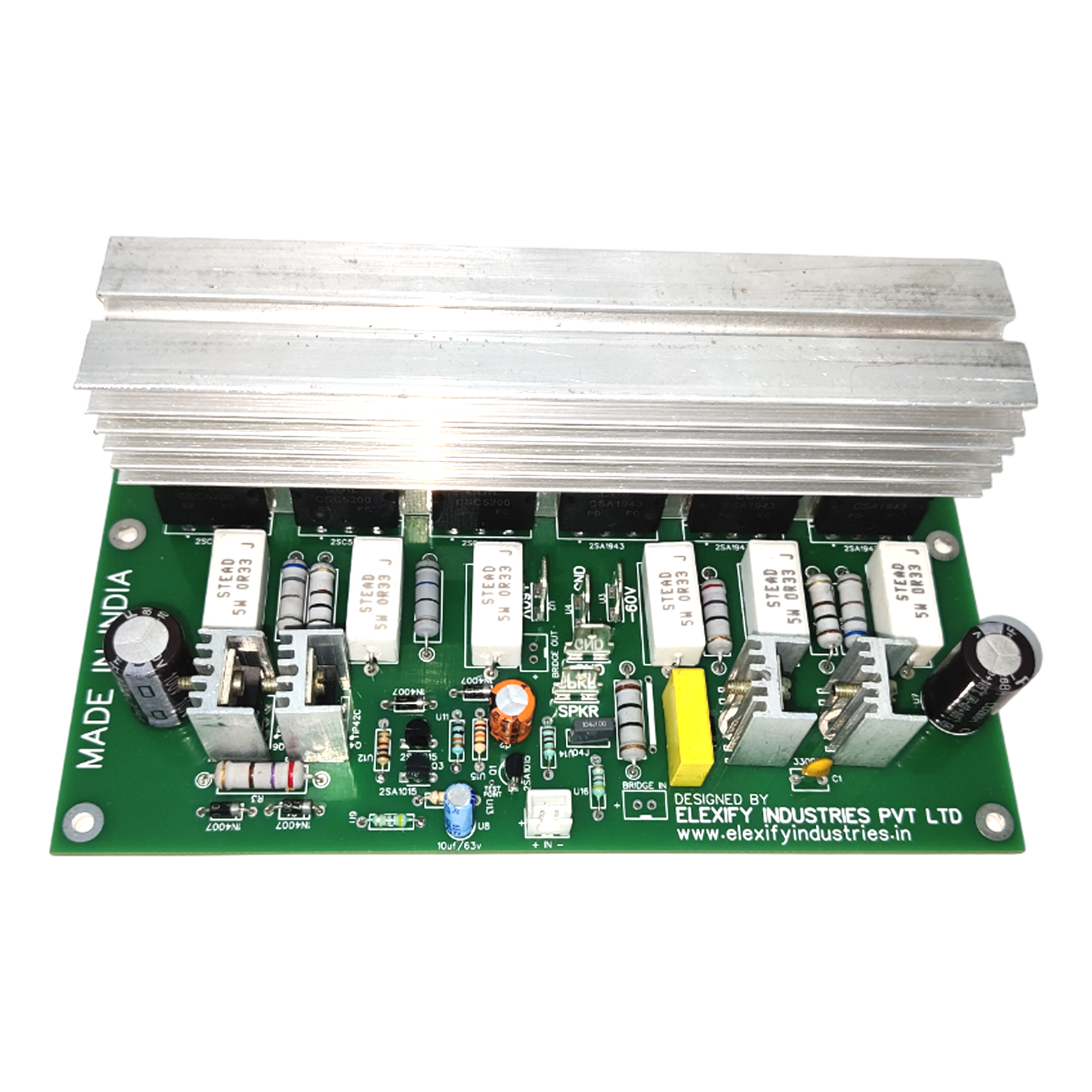 450W Amplifier Board (NJW0281 & NJW0302) view 2