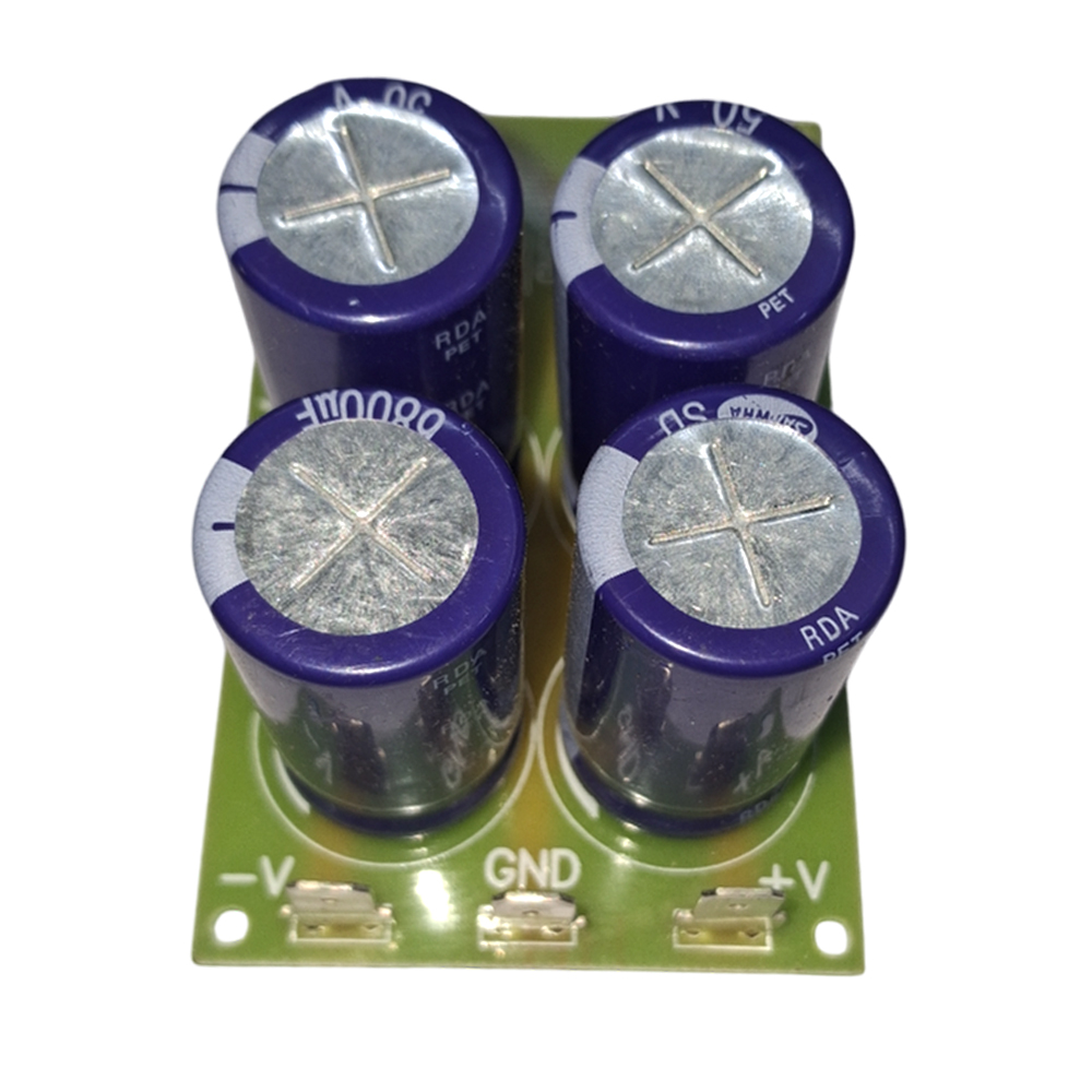 Amplifier Power Supply Board, 6800uF 50V X 4 + 12 0 12 view 2