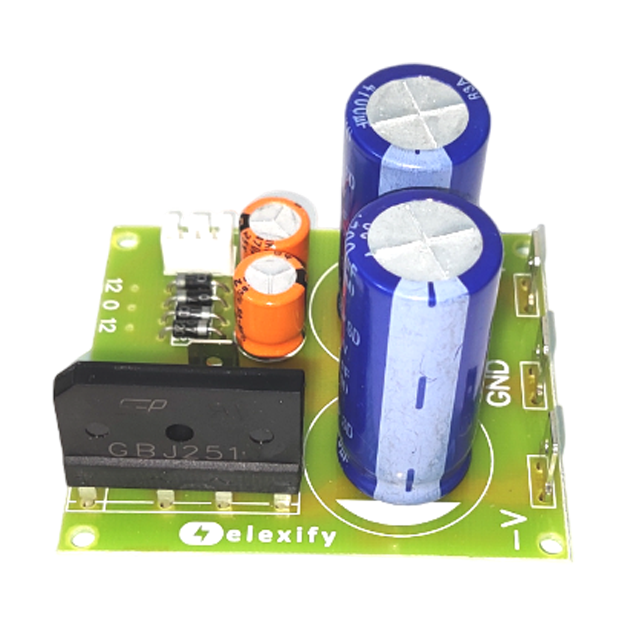 Amplifier Power Supply Board, Suitable for 100W - 200W (4700uF/50V X 2).