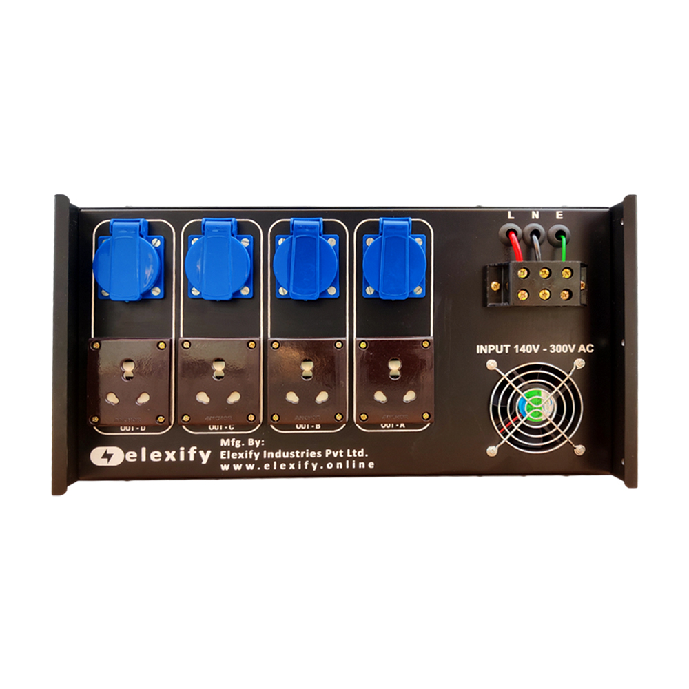 ELEXIFY 10 KVA DJ Stabilizer (Input 140V–300V, 100% Copper) view 2