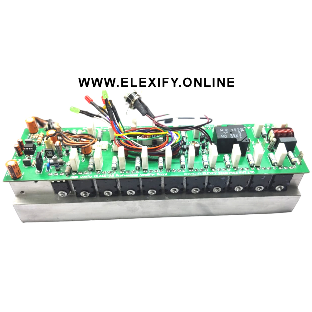 ELEXIFY 1000W Amplifier Board With Speaker Protection Thermal, OCP, DC Offset, Controlling. view 3