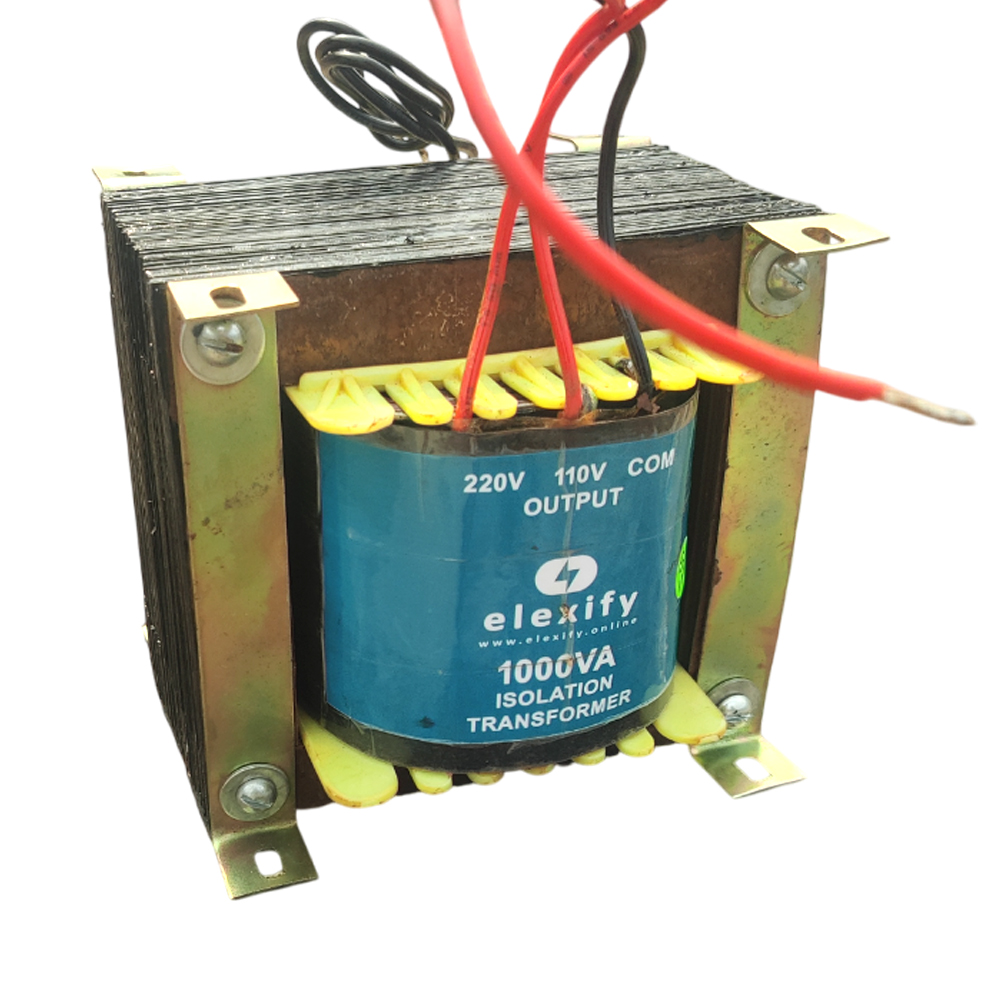 ELEXIFY - 1KVA (1000VA) Isolation Transformer - 100% Copper (6 MONTH WARRANTY) view 3