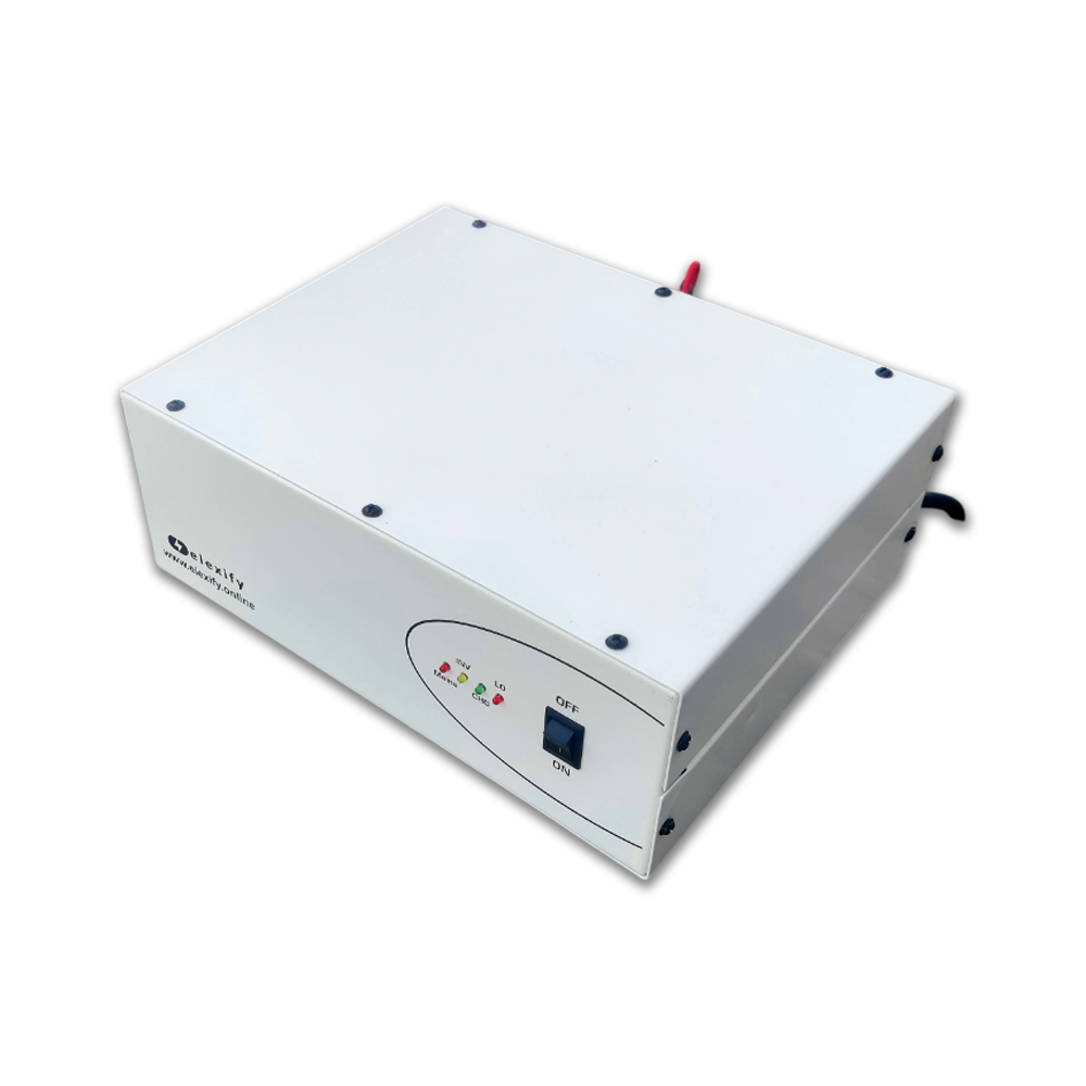 ELEXIFY 200VA FULL AUTOMATIC INVERTER (UPS) 100% Copper Transformer Inside view 2