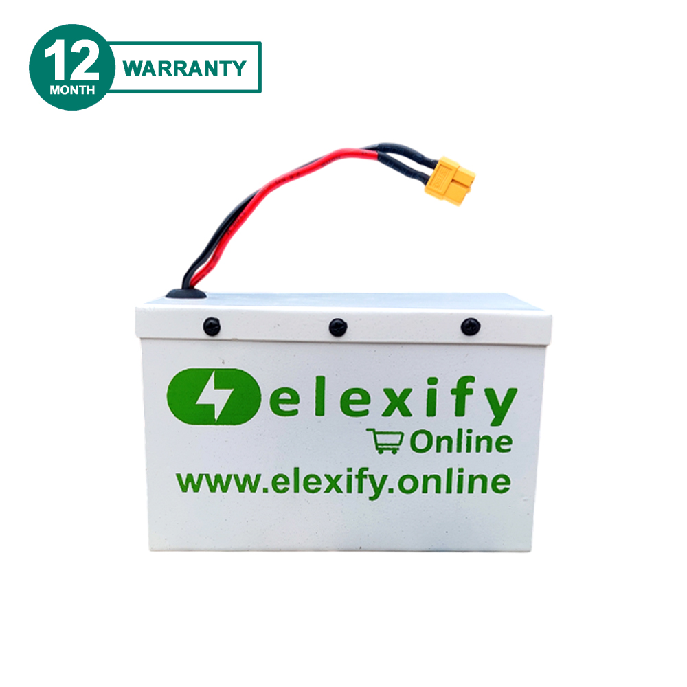 ELEXIFY Premium Series 12.8V 15000mAh LiFePO4 Rechargeable Battery Pack with BMS (1 Year Warranty) view 3