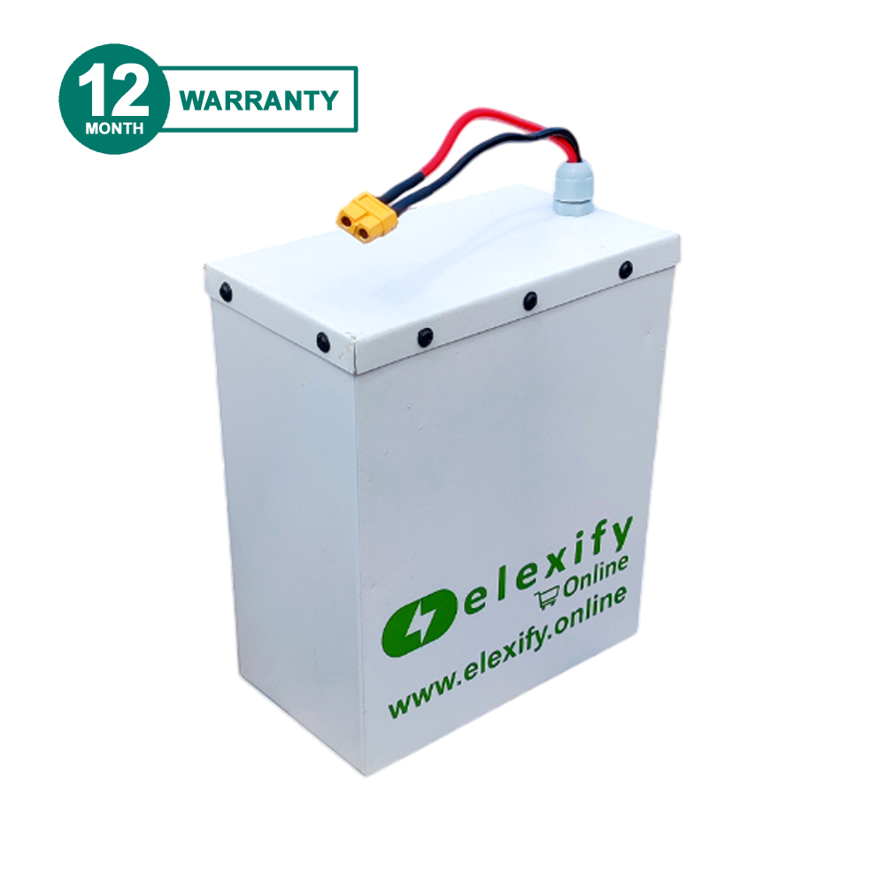 ELEXIFY Premium 12.8V 30000mAh (30Ah) LiFePO4 Battery with 40A DALY BMS (1 Year Warranty)