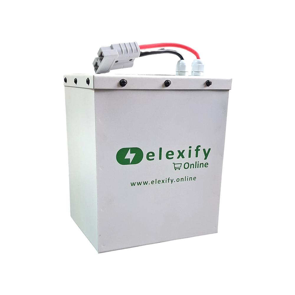 ELEXIFY Premium Series 12.8V 45000mAh (45Ah) LiFePO4 Battery Pack 60A DALY BMS (1 Year Warranty)