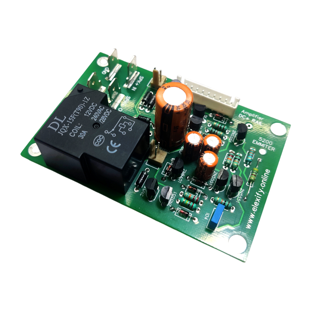Elexify Speaker Protection Circuit with Short Circuit & Over Temp Protection. view 2