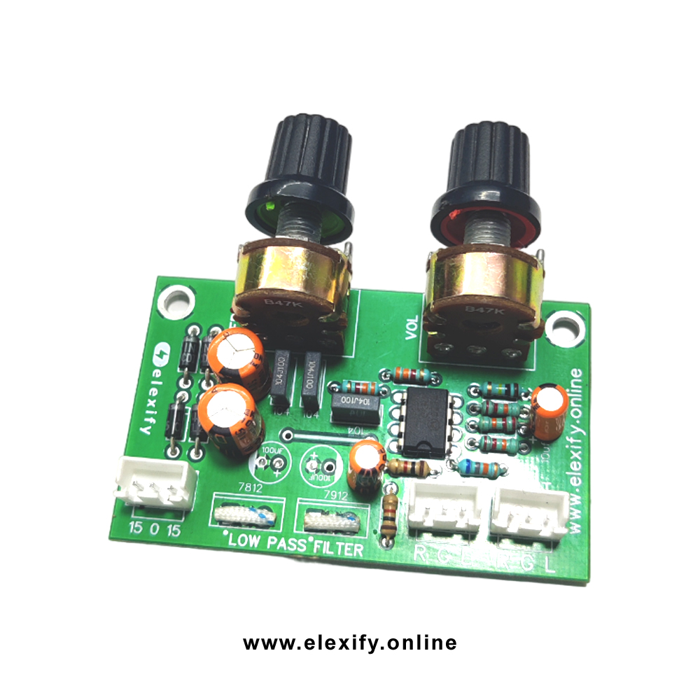 Low Pass Subwoofer Filter Board (Active Crossover) view 3