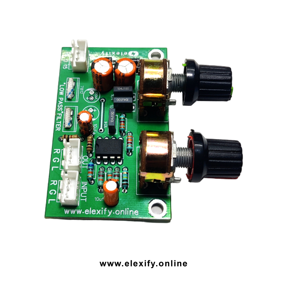 Low Pass Subwoofer Filter Board (Active Crossover) view 2