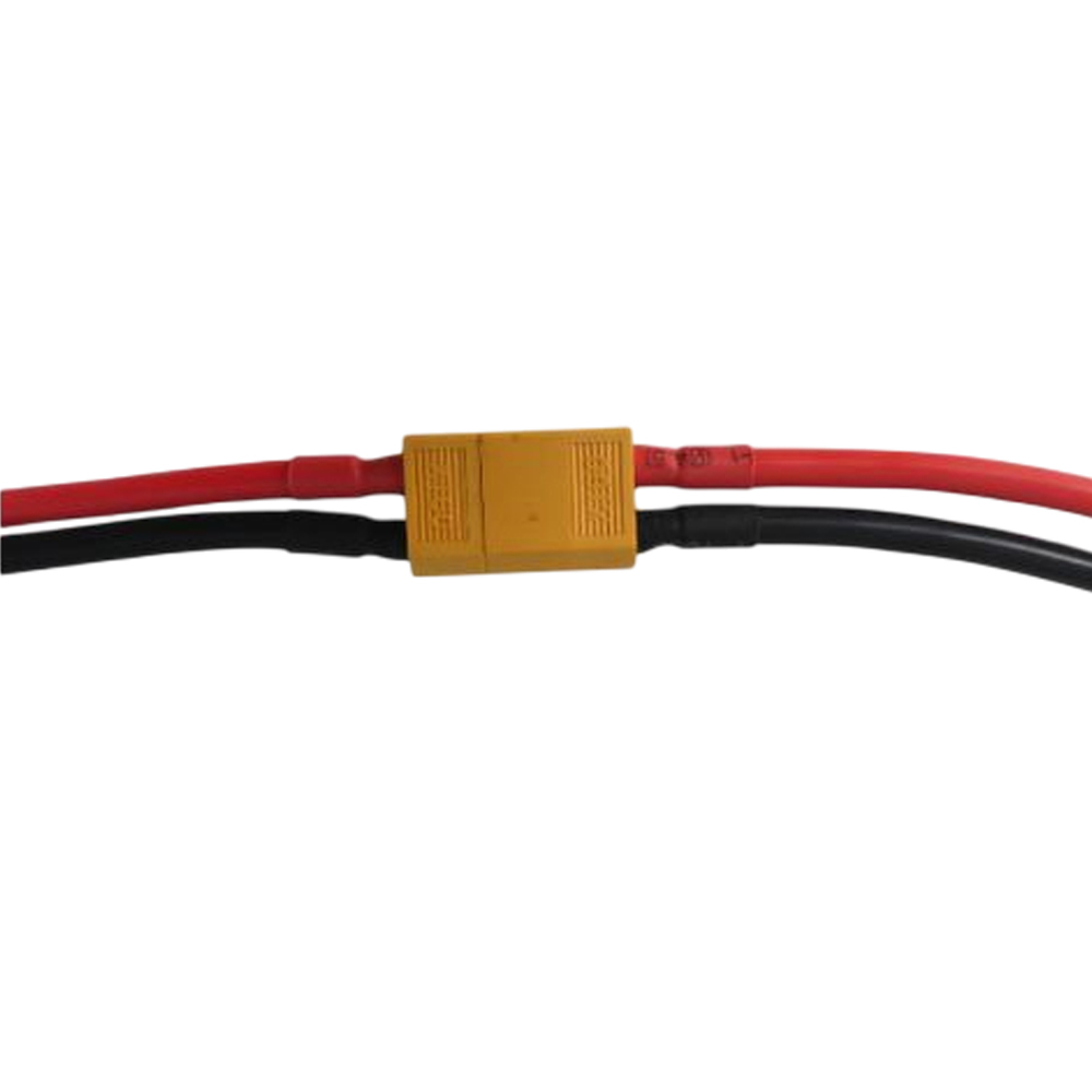XT60 Male + Female Connector Pair with 12AWG 150mm Wire